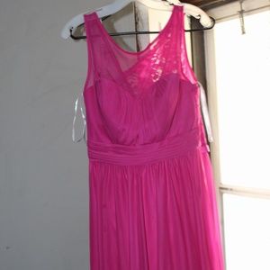 Two bridemaid dresses